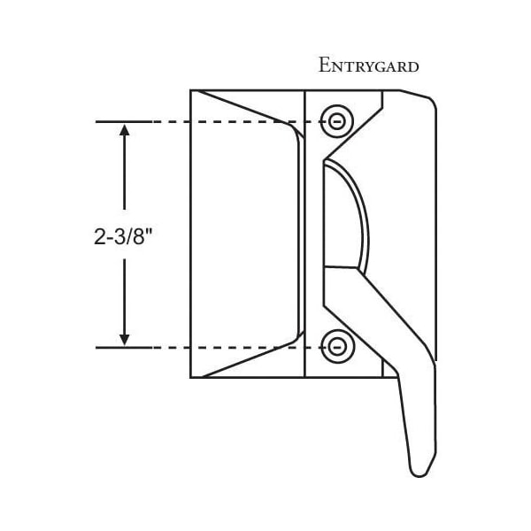 Strybuc Casement Sash Lock Die Cast 34-43-1 - main
